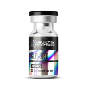 Built By Peptides GLP-3RT vial 10mg – high-purity research peptide, lyophilized powder for laboratory research use only.